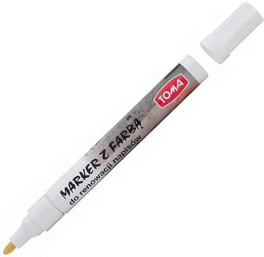 Toma Permanent White Marker 2.5mm
