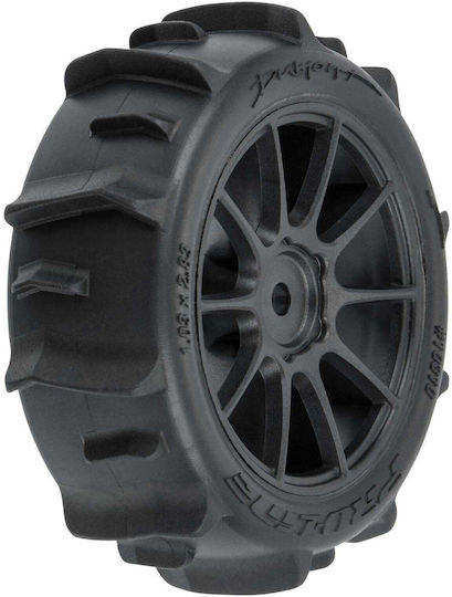 Pro-line Dumont Paddle Tires Mach-10 Wheels Arrma Typhon Grom 4τμχ