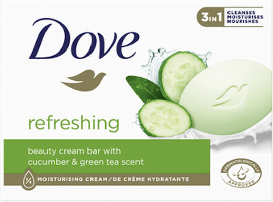 Dove Cucumber Μπάρες Σαπουνιού με Γλυκερίνη 120x90gr