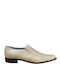 Leather Men's Dress Shoes Beige