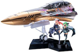 Macross Frontier Φιγούρα Μοντελισμού Plamax Mf-98 Minimum Factory Fighter Nose Collection Yf-29 Galaxy Set Ύψος 34cm