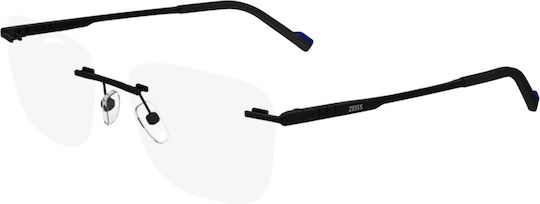 Zeiss Zs24151a 002 Herren Griff Brillengestelle mit Rezept Titan Matt Schwarz