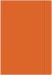 Dosar Elastic A4+ Portocaliu