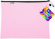 Envelope Metal Zipper B5 Pink