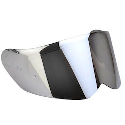 Helmvisiere Silber Speed Venom Simpson