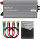 Qoltec Inverter Αυτοκινήτου Καθαρού Ημιτόνου 4000W για Μετατροπή 12V DC σε 230V AC