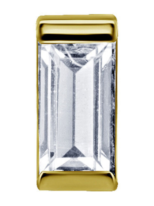 Crazy Needles Charm Cu Pietre Placat Cu Aur Cu Zircon