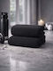 SteweHome Facecloth 50x90cm Black 2 Pieces