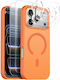 Northjo Protection Set 5 in 1 360 Full Cover Plastic Orange iPhone 17 Pro