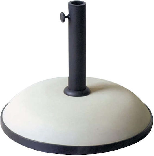 Zita Plus Umbrella Stand Concrete Ecru 50x50x37cm