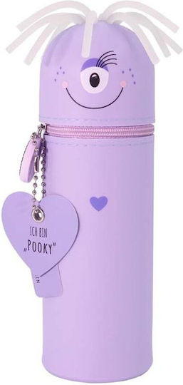 Lulubug Monster Gang Pooky Purple Pencil Case
