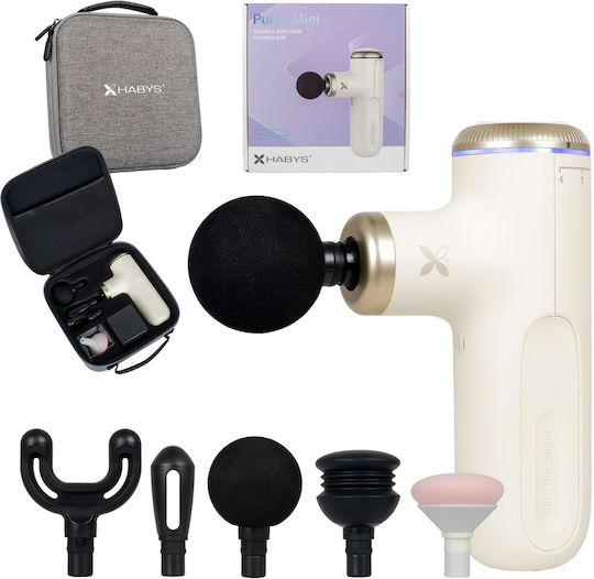 Habys Massage Gun for Neck Head Back Legs Body Hands & Eyes with Vibration Blue