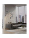 LED Floor Lamp with Warm White Light 1250lm Black