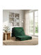 Multifunctional Bean Bag Sofa Dark Green 90x63x45cm