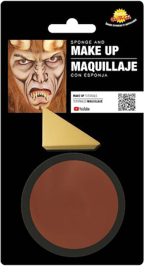 Brown Face Painting Makeup Color
