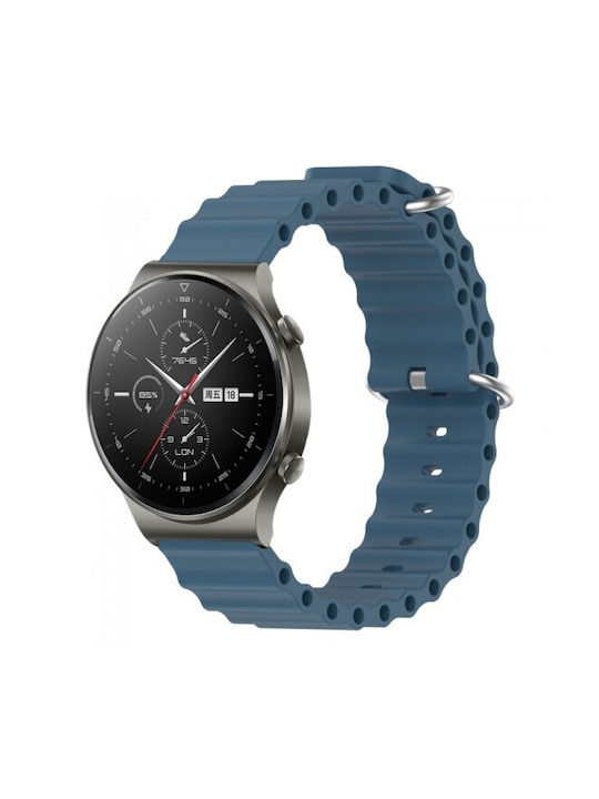 Ocean Silicone Strap Xiaomi Watch 5 47mm 22mm Blackish Green