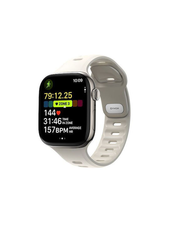 Nomad Tempo Waterproof Fkm Silicone Aluminum Strap Pin Apple Watch Series 42 44 45 46 49 Driftwood Beige Nm009766858 Nomad Tempo Waterproof Fkm Silicone Aluminum Strap Pin Apple Watch Series 42 44 45 46 49 Driftwood Beige Nm009766858
