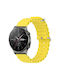 Ocean Silicone Strap Realme Watch 5 22mm Yellow