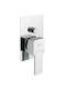 Fiore Xs Vip Built-in Mixer & Diverter Set for Shower Silver