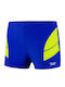 Aquaspeed Kids Swimwear Blue/Yellow Swim Shorts Andy.28