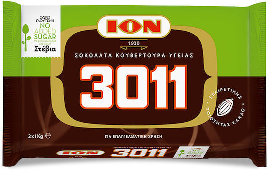 Dark Cooking Chocolate 3011 Stevia Ion 500g