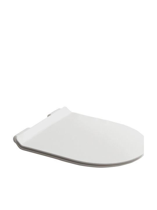 Vinci Capac WC Soft Close Plastic Alb