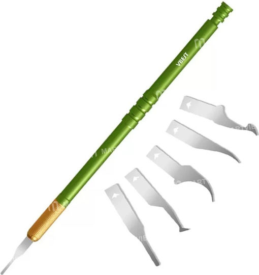 Best Instrument de Îndepărtare a Adezivului Pastă 5 Lame de Schimb Vbst-79a