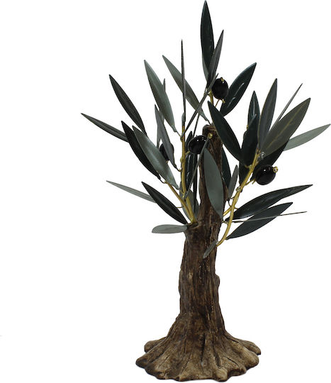 Baum Olive Keramik Stamm 12x17 cm