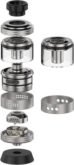 Thunder Cloud Thunder Cloud Ατμοποιητής Ηλεκτρονικού Τσιγάρου RTA 4.5ml 25mm at-3201-matte-gunmetal