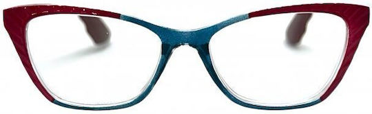 Frog Optical Lesebrillen +1.00 in Blau Farbe