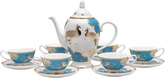 Beauty Home Σετ Τσαγιού από Πορσελάνη 1250ml 13τμχ Beauty Home Σετ Τσαγιού από Πορσελάνη 1250ml 13τμχ