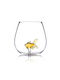 The Source Goldfish In A Glass Glass Made Of Glass