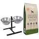 vidaXL Stainless Steel Food and Water Bowl for ...