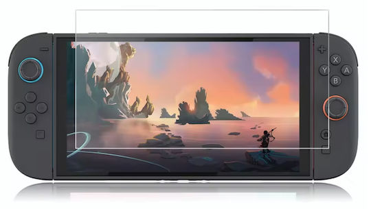 9h Gehärtetes Glas Nintendo Switch Konsole 2 2025
