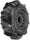Pro-line Dumont 1/10 Sc 2.2/3.0 Pre-mounted Tires On Raid 12mm Wheels Set 2 Pcs