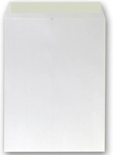 KOTSONIS Set Mailing Envelopes Catalog Envelope Peel and Seal 250 Pieces 31x41cm White