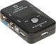 Switch Pavonik Switch Kvm Vga 2x1 Switch 3xusb Hub Box