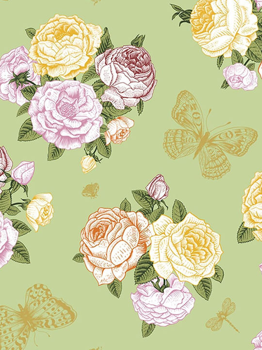 Tapet Autocolant de Perete Wall Verde 600x40cm