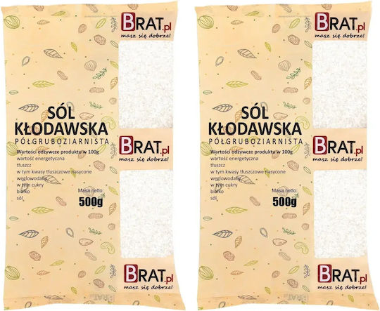 Brat L Kłodawa Полугруба Сол 1кг 2x500г