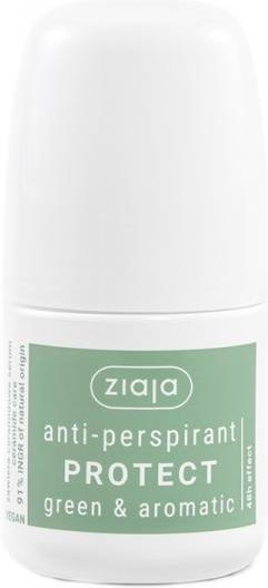 Ziaja Protect Green & Aromatic Antiperspirant Roll-On 60ml