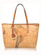 Women's Tote Handbag Beige