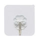 K-11275 Hangers with Sticker Transparent 6 Pieces