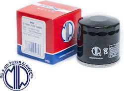 Miw Meiwa Oil Filter Hyosung Te 450 Atv '08-'11 Cf Moto Cf 450 Mt Nk Sr '23-'24 Cf 650 Mt Nk Tk '14-'24 Quadzilla 500 600 Benelli Trk 702 X '23-'24 Moto Morini X-cape Siemmezzo