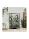 vidaXL Kunststoff Blumenkasten Braun 122,5x40x127cm