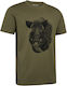 Deer Hunter Men's Jaxon T-shirt Glen Green