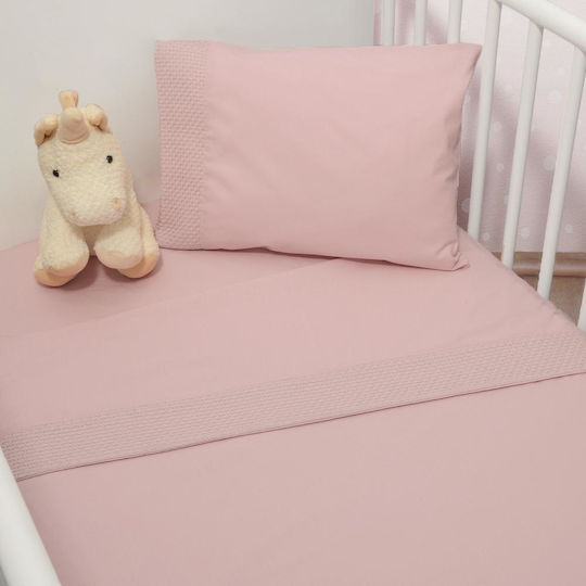 Baby Oliver Baby Bettlaken Set Angepasst Des 452 Rosa 110x170cm Baby Oliver Baby Bettlaken Set Angepasst Des 452 Rosa 110x170cm