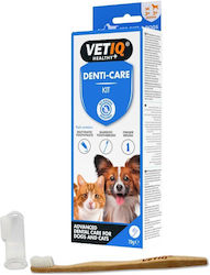 VetIQ Set de Igienă Orală pentru Câini și Pisici 70g VetIQ Set de Igienă Orală pentru Câini și Pisici 70g