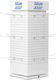 Blue Star Rotating Product Display Stand