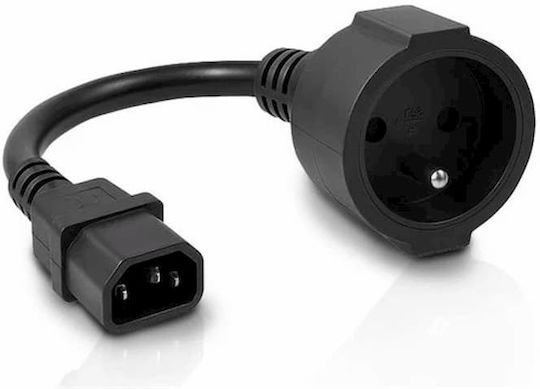 LTC Power Stecker-Adapter 16a 230v C14 Ups 15cm