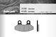 Brenta Brake Pads Kh306 Laverda Sym Front Ft 3149